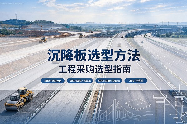 惠山沉降板选择方法